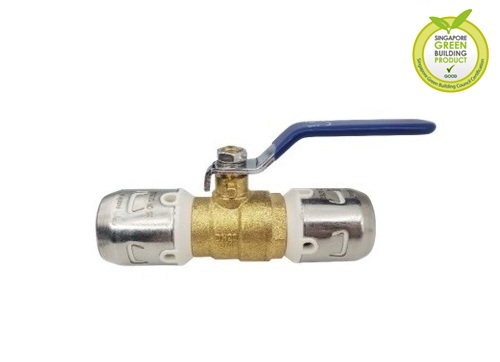 Push-Fit PEX Ball Valve<br> (Type F6)